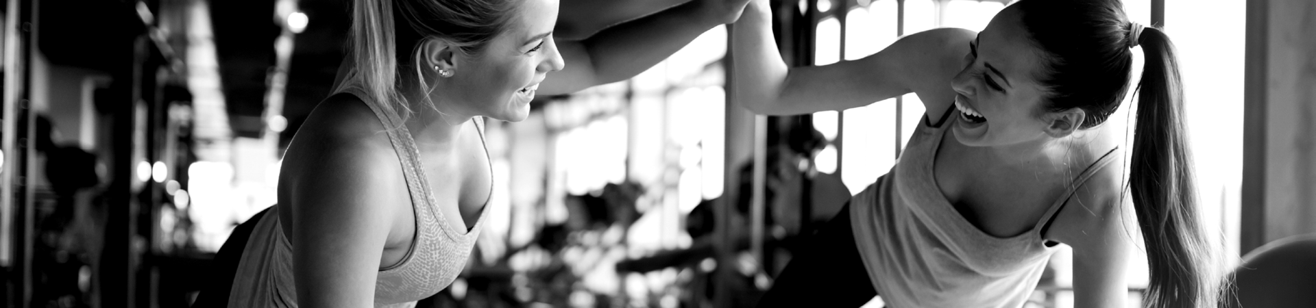 ladies exercising